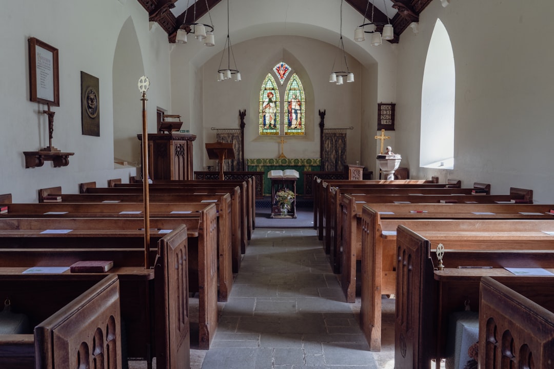 Chapel Ash, Wolverhampton: a large church with a large stained glass window